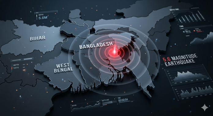 earthquake in South Asia