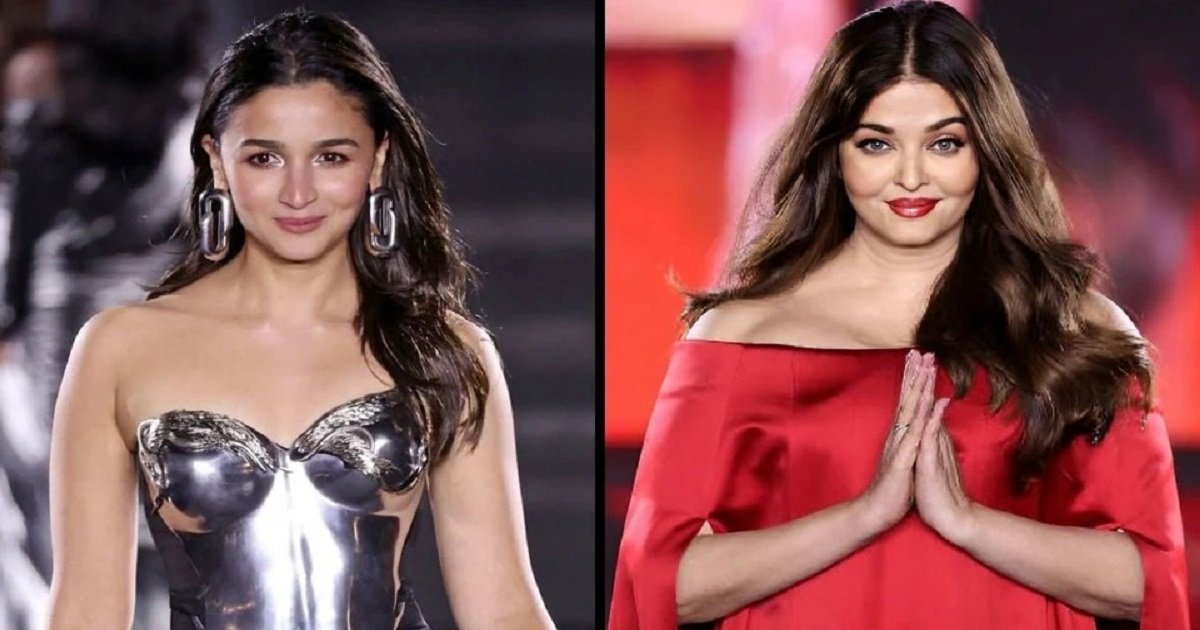 Aishwarya Rai and Alia Bhatt wreaked havoc at Paris Fashion Week, their look was like this