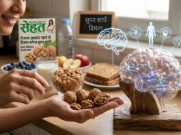 रोजाना अखरोट खाने से दिमाग बनेगा सुपर शार्प! जानिए इसके बेमिसाल फायदे